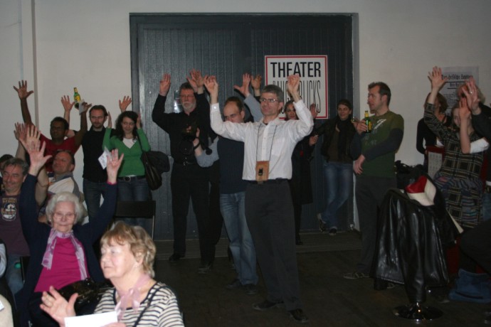 Foyer des Theaters des Augenblicks 