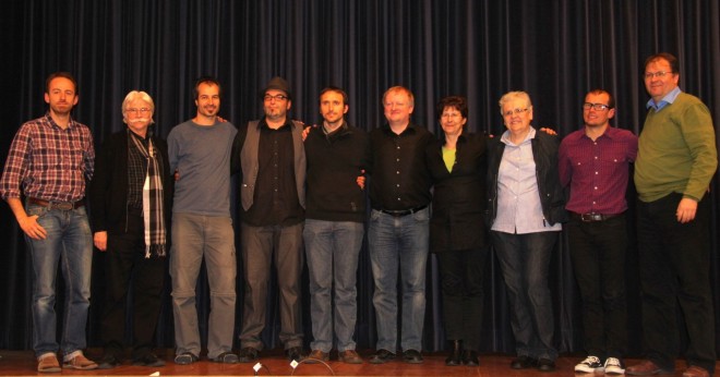 Gruppenfoto der MitarbeiterInnen - Klicken zum Vergrößern