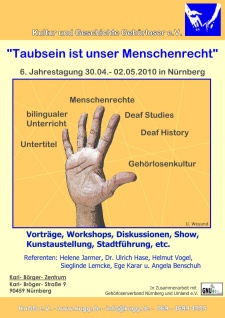 KuGG Jahrestagung 2010 - Plakat