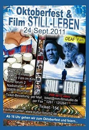 Plakat: Oktoberfest & Film STILL-LEBEN