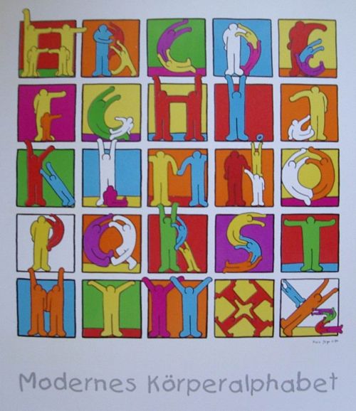 J.Klein: Modernes Körperalphabet